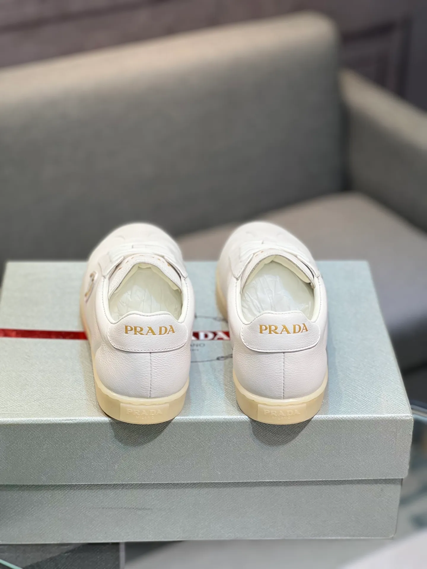Men's shoes 💰540 [PRADA] Men's shoes are popular in the counter, official website synchronization, 1 high-quality shipment ✔️ Original frosted cowhide + cowhide lining, 1🆚1 replica, original sole, 38-45 (45 customized, non-refundable)